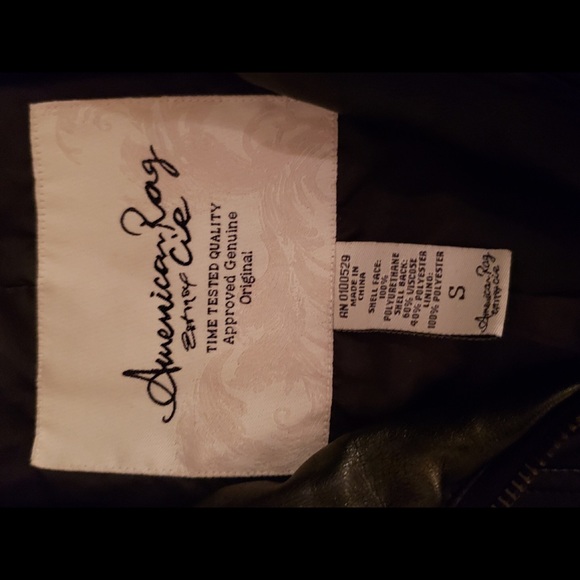 American Rag SMALL leather jacket - Picture 2 of 2